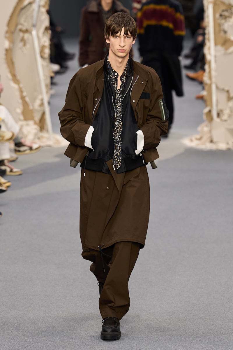 Sacai Menswear Autumn/Winter 2026