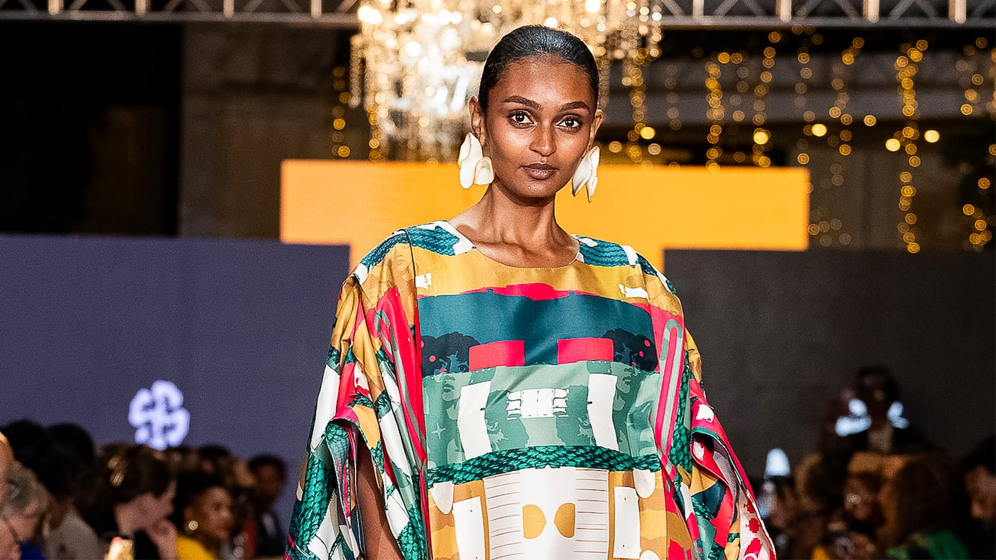 South Africa’s Mantsho was one of several international brands joining a dozen Ethiopian names at the Hub of Africa Fashion Week in Addis Ababa, Ethiopia from Jan. 13-17, 2025.