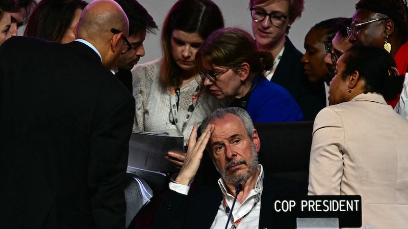 COP30 President Andre Correa do Lago at the COP30 UN Climate Change Conference in Belem, Para state, Brazil.