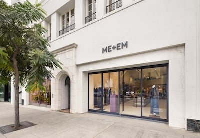 Me+Em's new Los Angeles store on North Beverly Drive.