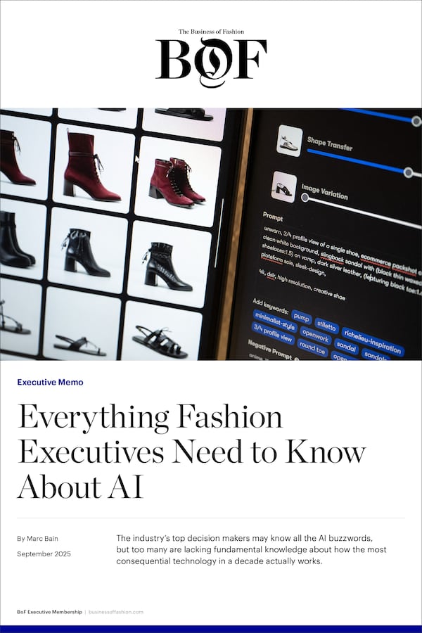Executive Memo | Everything Fashion Executives Need to Know About AI
