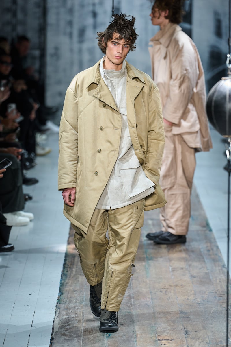 Yohji Yamamoto Menswear Autumn/Winter 2026