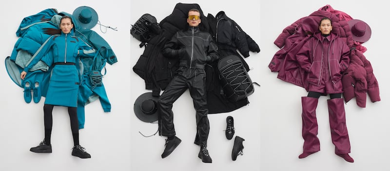 Kris Van Assche hosted a pop-up event for his collection he designed for Anta’s sub-label Antazero at Dover Street Market Paris.