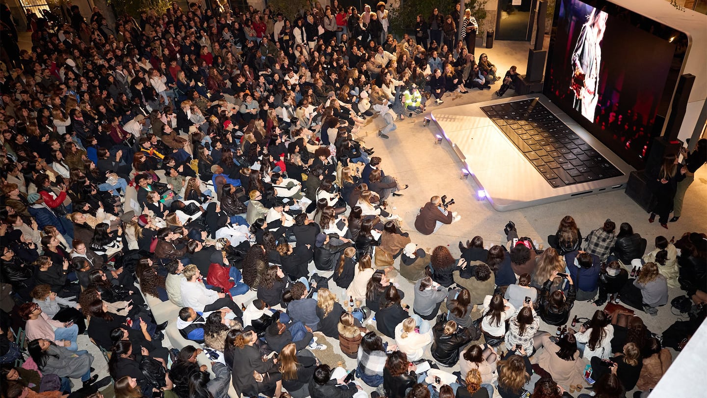 Fashion fans gather to watch Matthieu Blazy’s Chanel debut at influencer and Lyas' watch party.